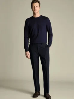 Formele Broek|Charles Tyrwhitt - Nette wollen broek