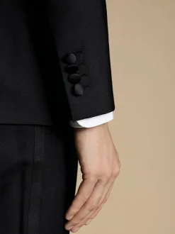 Smokings En Feestkleding|Charles Tyrwhitt - Slim-fit double-breasted diner-kostuum: colbert