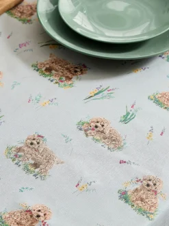 Tafellinnen En Placemats |Next Charlie the Cockapoo schoon te vegen tafelkleed