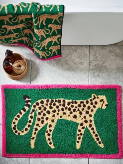 Handdoeken En Badmatten|Next Cheetah dierenprint mat