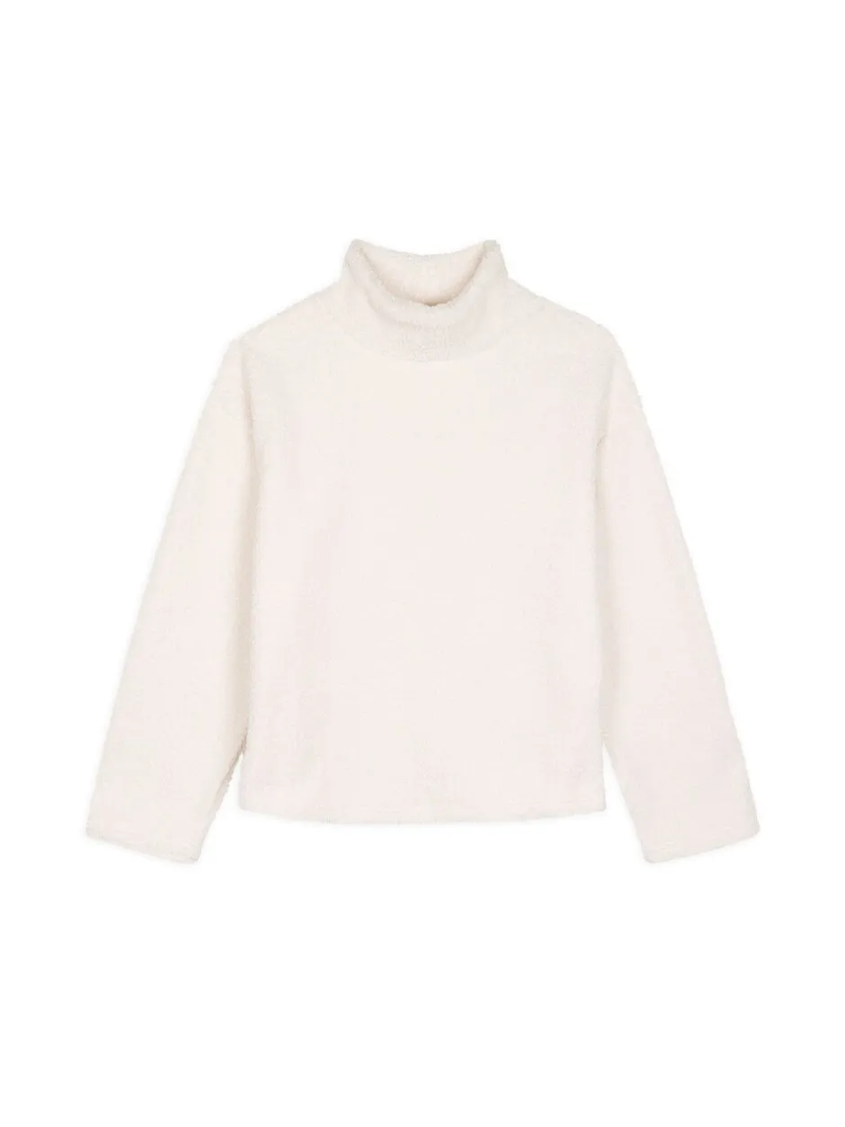 Hoody's En Sweatshirts|Chelsea Peers Borg Fleece High Neck Sweatshirt