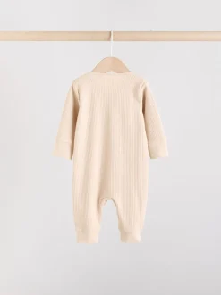 Multipacks|Babypakjes En Babypyjama's|Next Chocoladebruin - 3 Pack Baby slaappakken (0mnd-3jr)