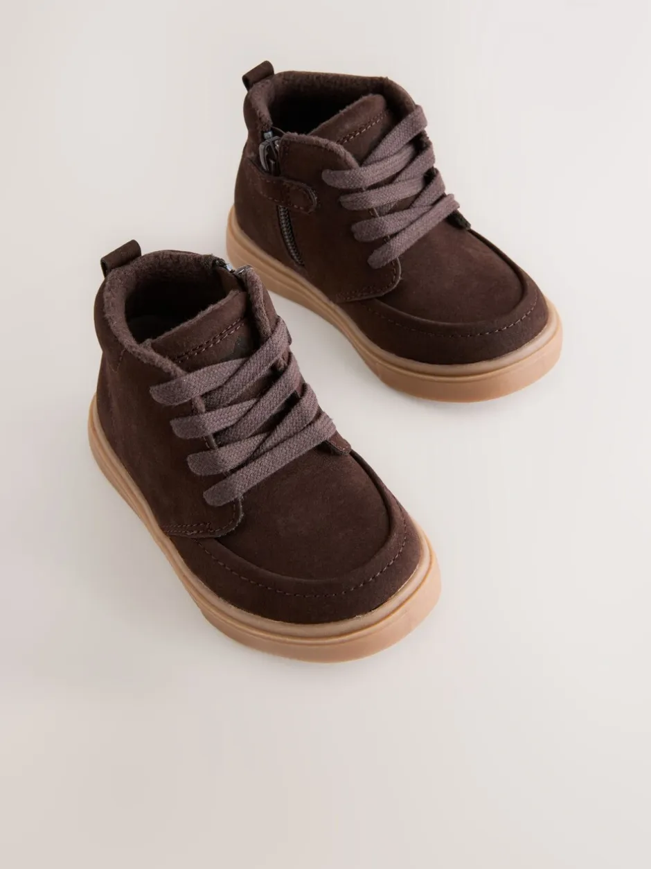 Boots*Next - Chukkalaarzen met warme voering Chocoladebruin