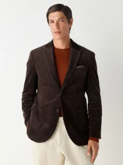 Blazers En Business-Jasjes*Next - Corduroy blazer Chocoladebruin