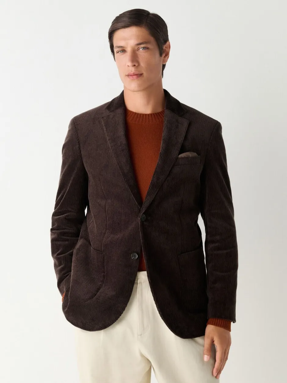 Blazers En Business-Jasjes*Next - Corduroy blazer Chocoladebruin