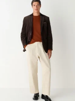 Blazers En Business-Jasjes*Next - Corduroy blazer Chocoladebruin