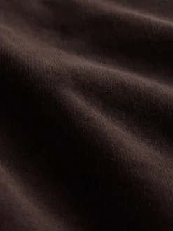 Rokken*Next - Corduroy mini-wikkelrok Chocoladebruin