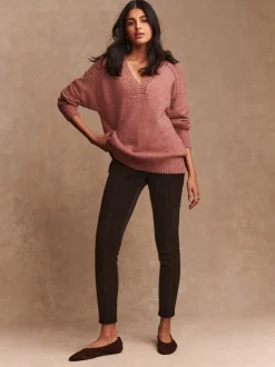 Leggings En Joggingbroeken*Next - Corduroy legging Chocoladebruin