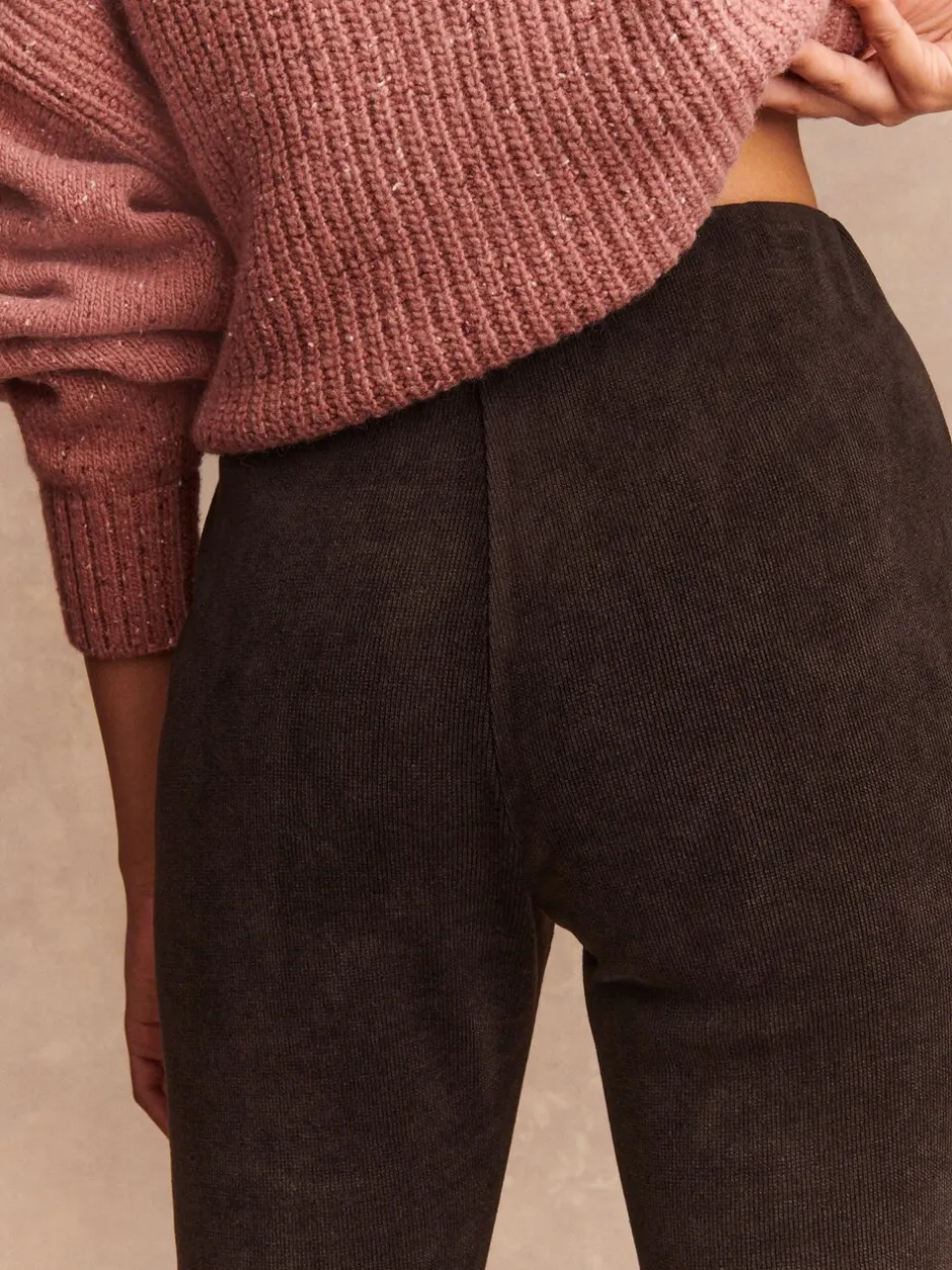 Leggings En Joggingbroeken*Next - Corduroy legging Chocoladebruin