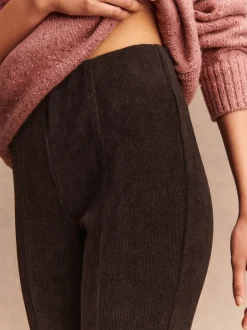 Leggings En Joggingbroeken*Next - Corduroy legging Chocoladebruin