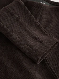 Leggings En Joggingbroeken*Next - Corduroy legging Chocoladebruin