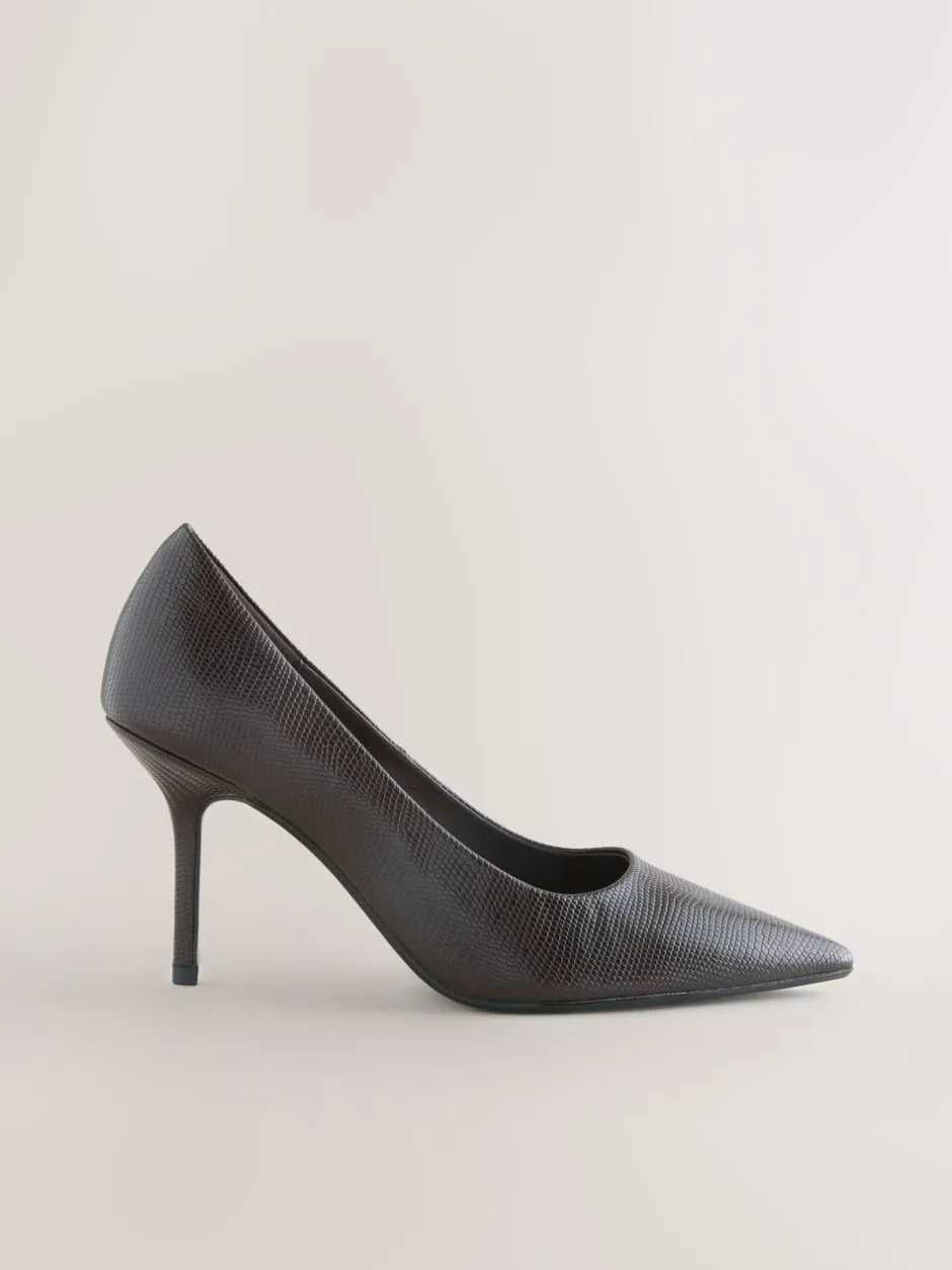 Schoenen Met Hakken*Next - Forever Comfort® Point Toe Court Heels Chocoladebruin