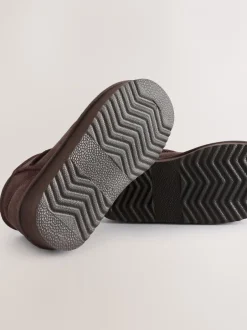 Boots|Next Chocoladebruin - Lage schoenen mini warmgevoerde waterafstotende suède Boots