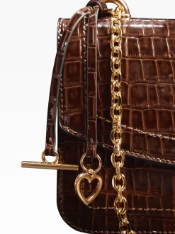 Tassen En Portemonnees*Lipsy - Medium Chain Shoulder Bag Chocoladebruin