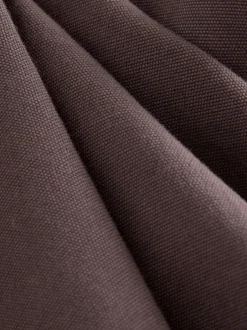 Formele Overhemden*Next - Long Sleeve Garment Dyed Oxford Shirt Chocoladebruin