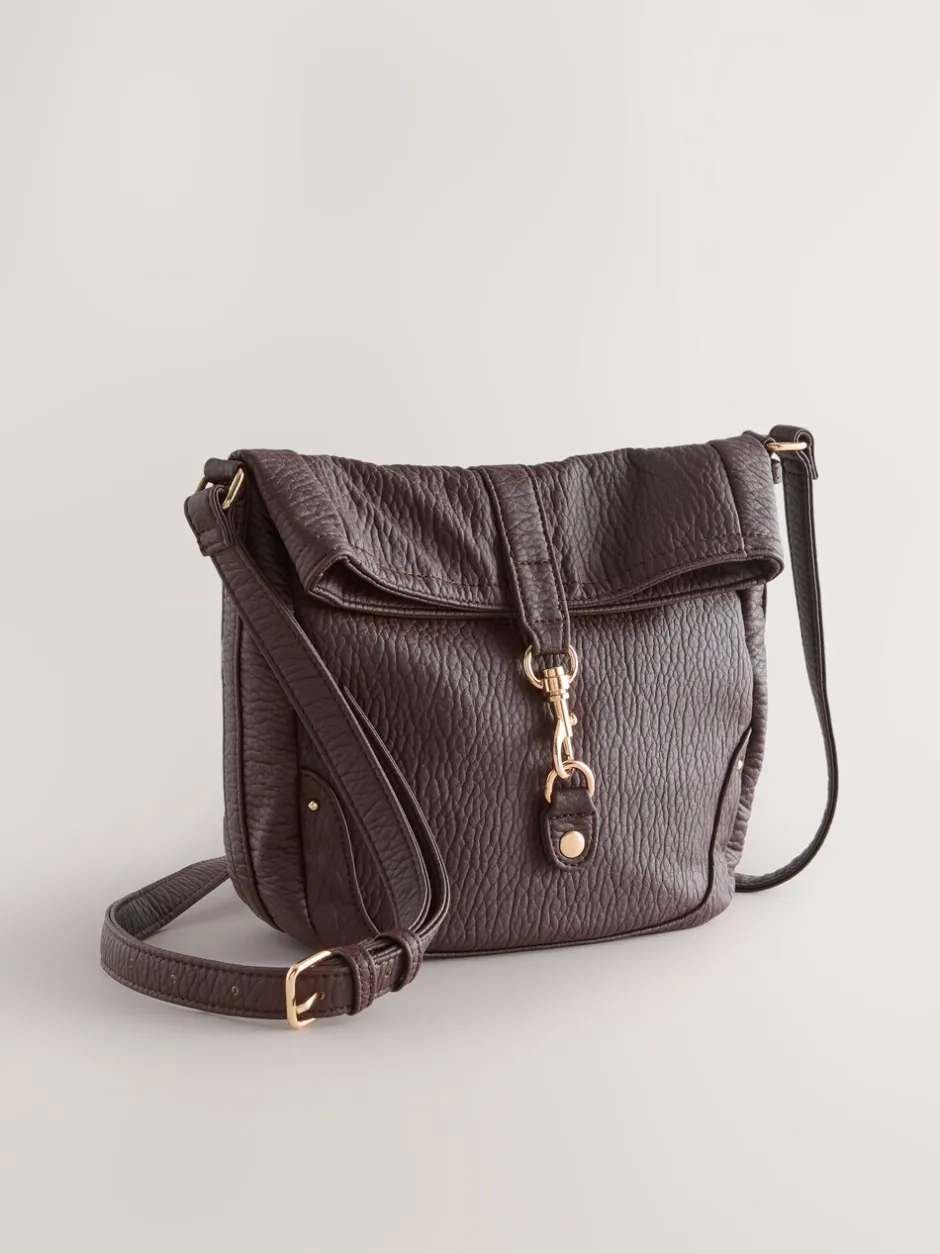 Tassen En Portemonnees*Next - Messenger Cross-Body Bag Chocoladebruin