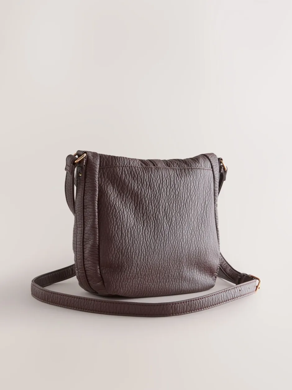 Tassen En Portemonnees*Next - Messenger Cross-Body Bag Chocoladebruin