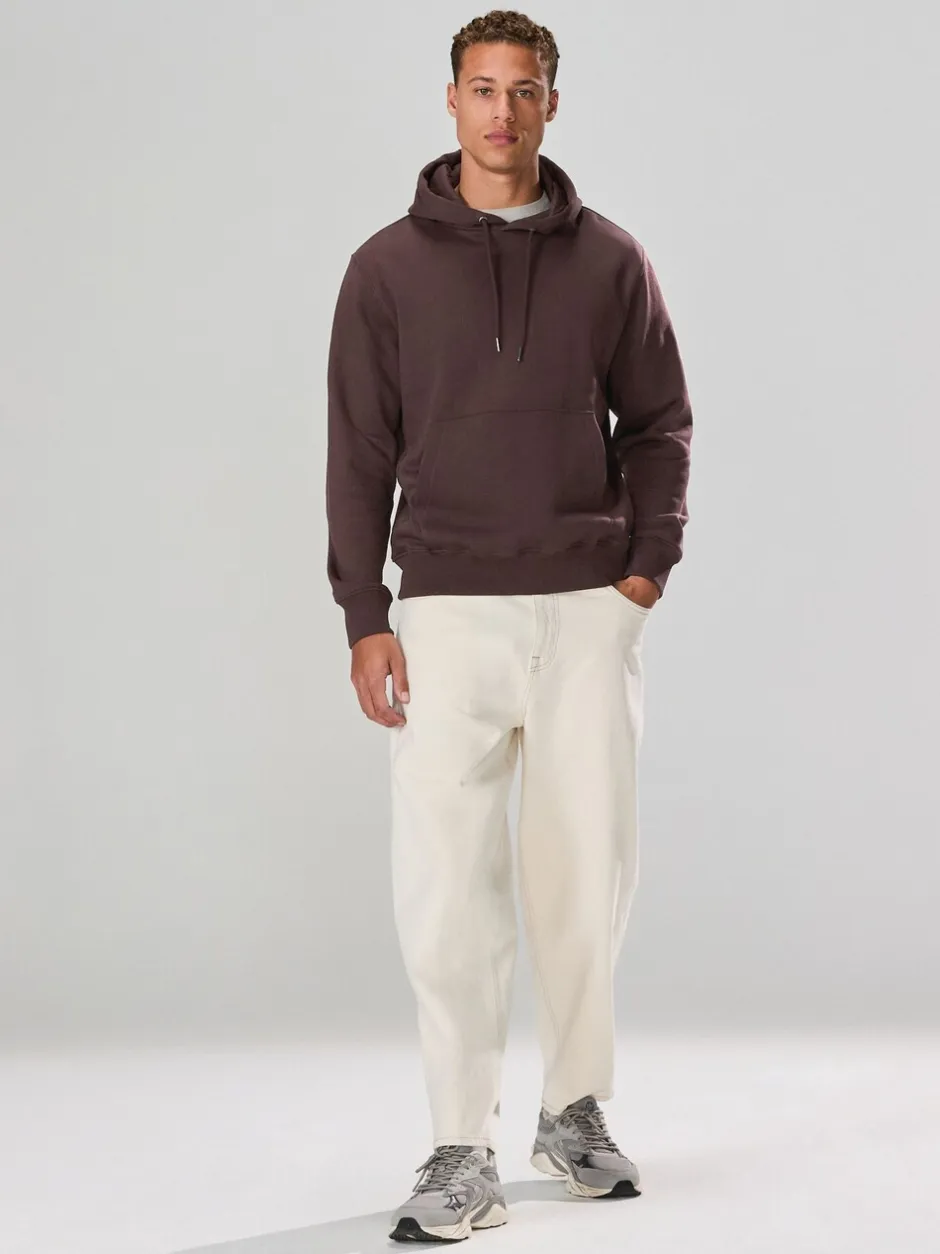 Sweaters En Hoody´S|Sweaters En Hoody´S|Next Chocoladebruin - Normale Pasvorm - Zwaargewicht Cotton Rich Jersey Hoodie