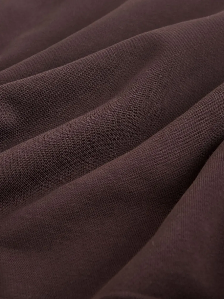 Sweaters En Hoody´S|Sweaters En Hoody´S|Next Chocoladebruin - Normale Pasvorm - Zwaargewicht Cotton Rich Jersey Hoodie