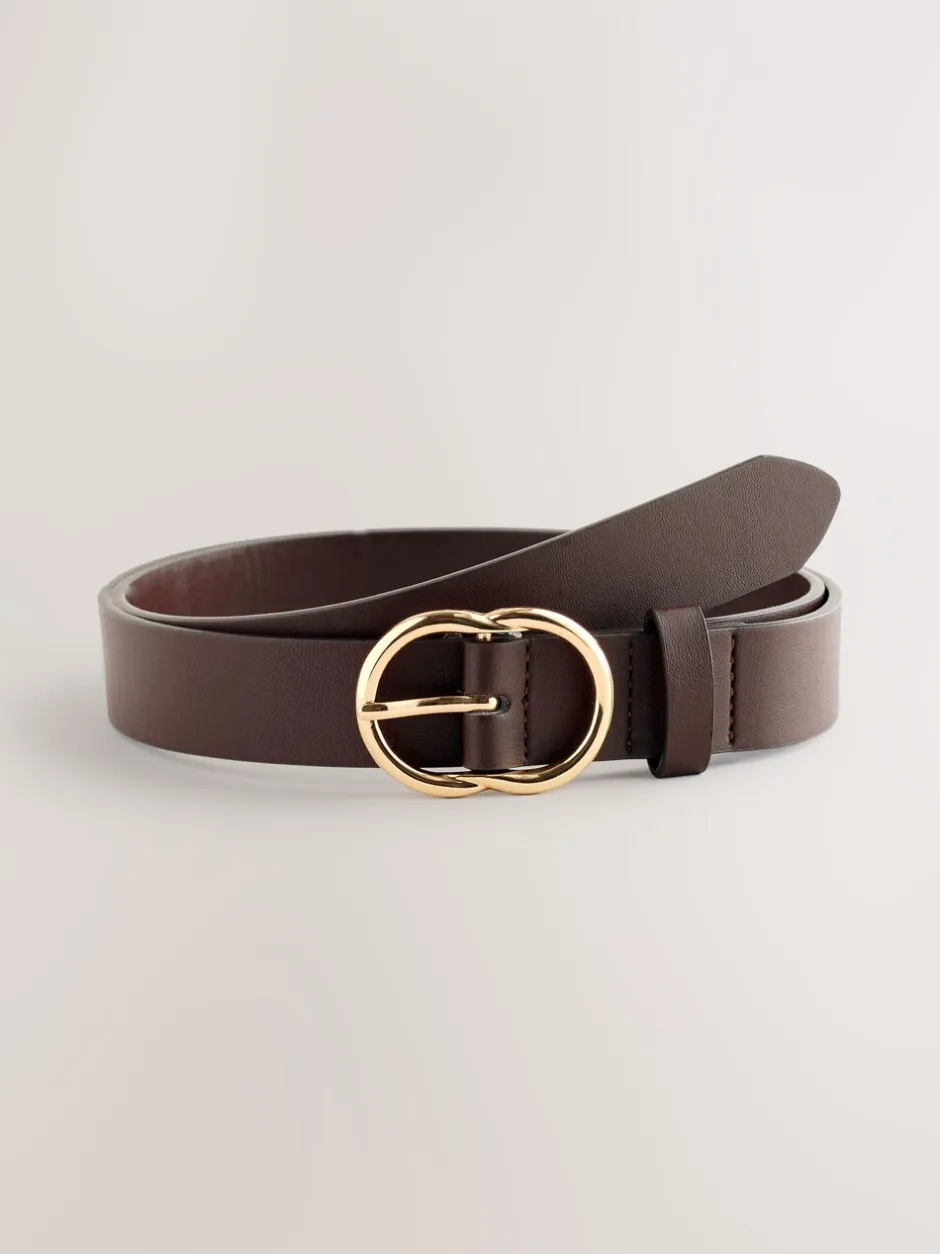 Ceintuurs*Next Chocoladebruin - Normale PU-riem