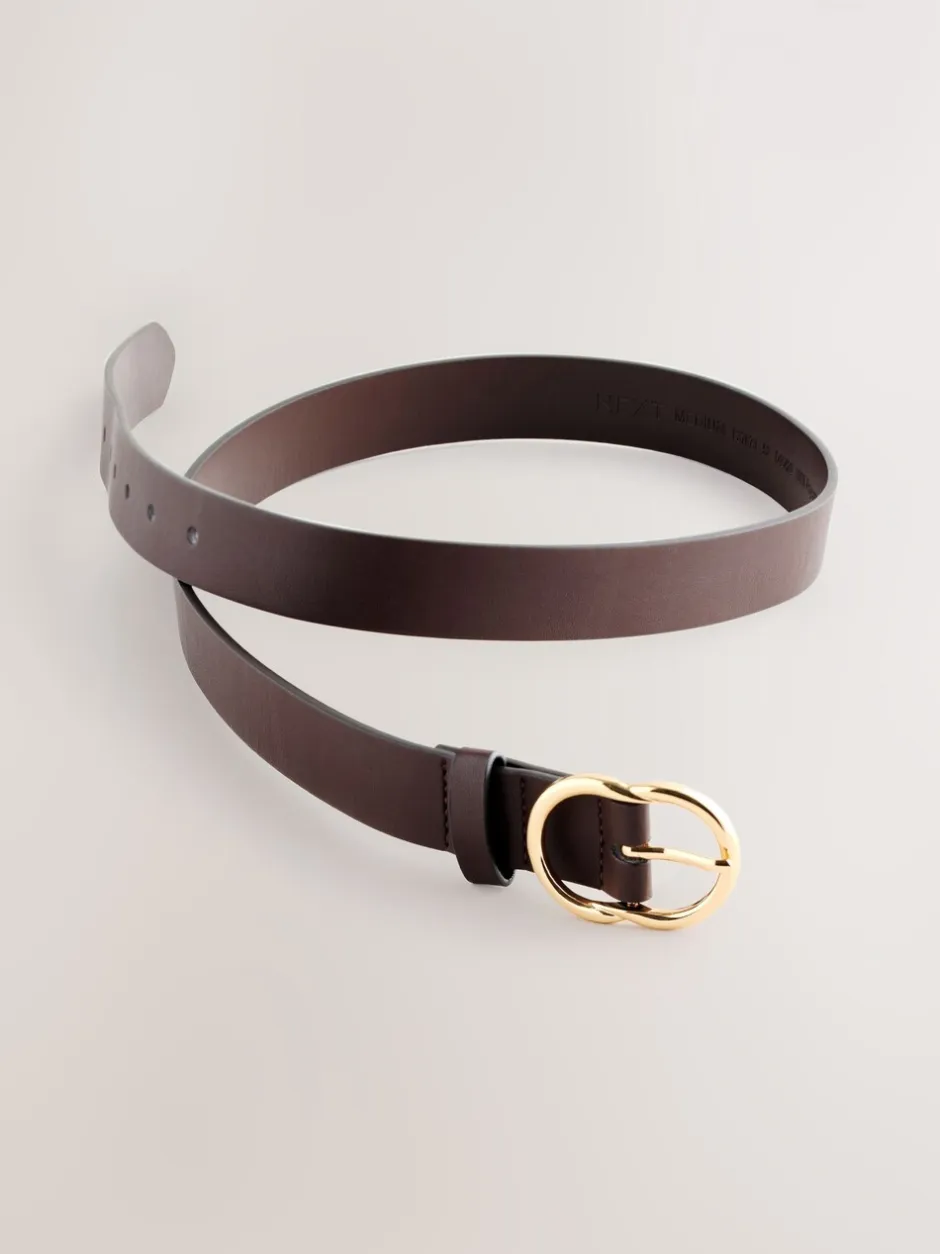 Ceintuurs*Next Chocoladebruin - Normale PU-riem