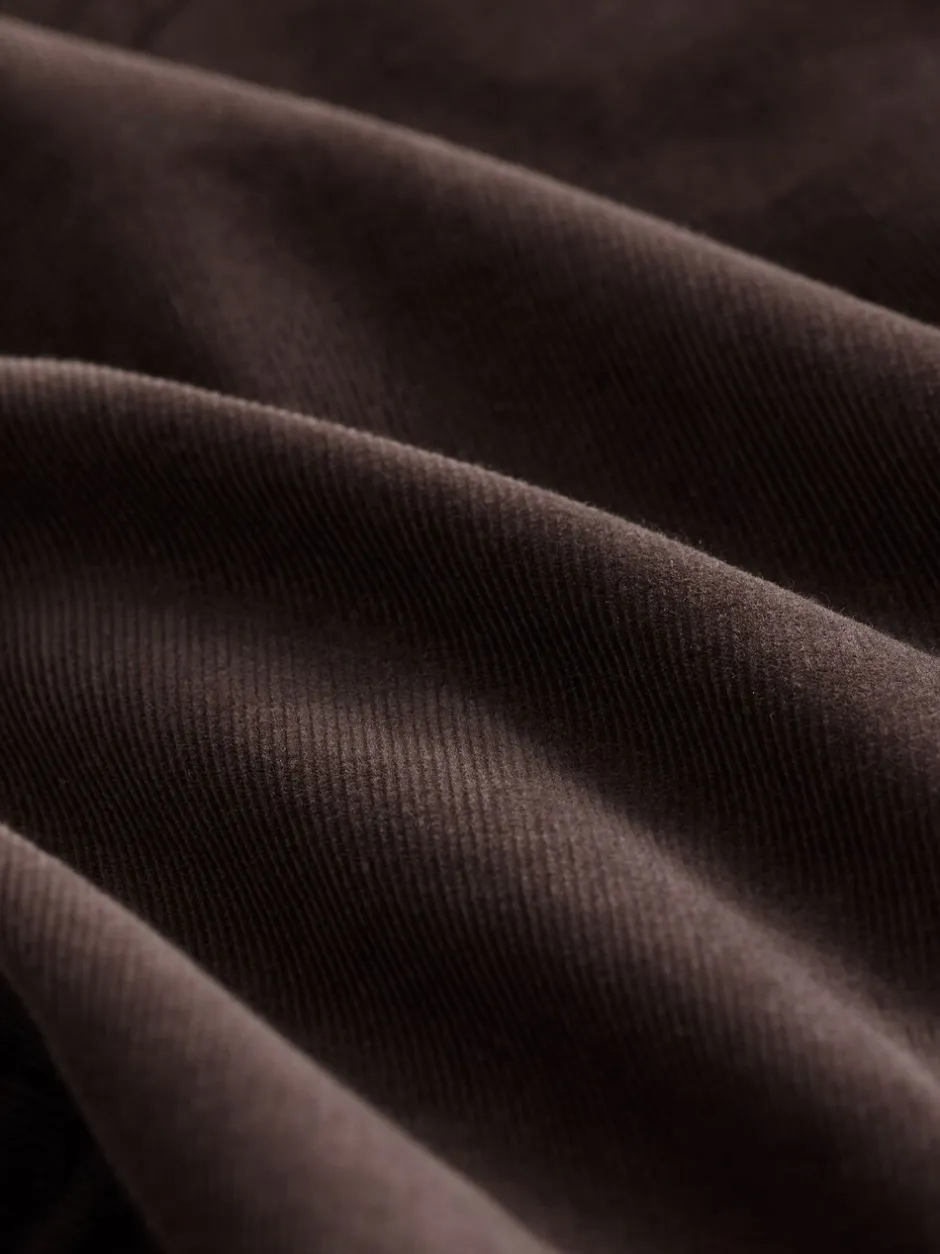 Shirts|Next - Overhemd in westernstijl met lange mouwen van corduroy Chocoladebruin