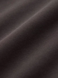 Hoody's En Sweatshirts|Next - Relaxte pasvorm zware lange hoodie Chocoladebruin