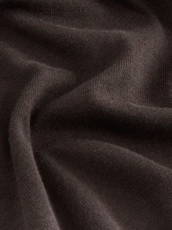 Gebreide Kleding|Next Chocoladebruin - Soft Touch Ronde hals Katoen Rijke Trui