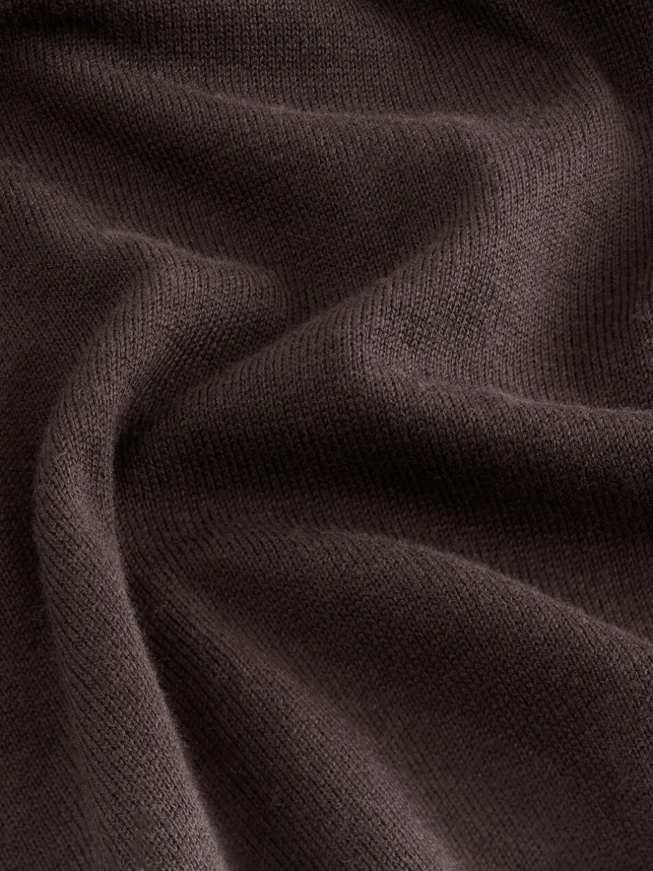 Gebreide Kleding|Next Chocoladebruin - Soft Touch Ronde hals Katoen Rijke Trui