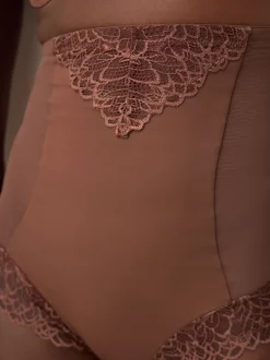 Shapewear|Next - Vormende slip met stevige buikcorrectie Chocoladebruin