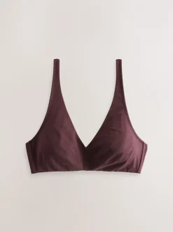 Beha's|Next - Katoenmix ultiem comfort beha's verpakking van 3 Chocoladebruin/Roze/Crème
