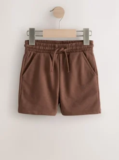 Shorts|Shorts|Next - Verpakking van 3 jersey shorts (3mnd -7jr) Chocolate Brown/Black/Stone/Grey