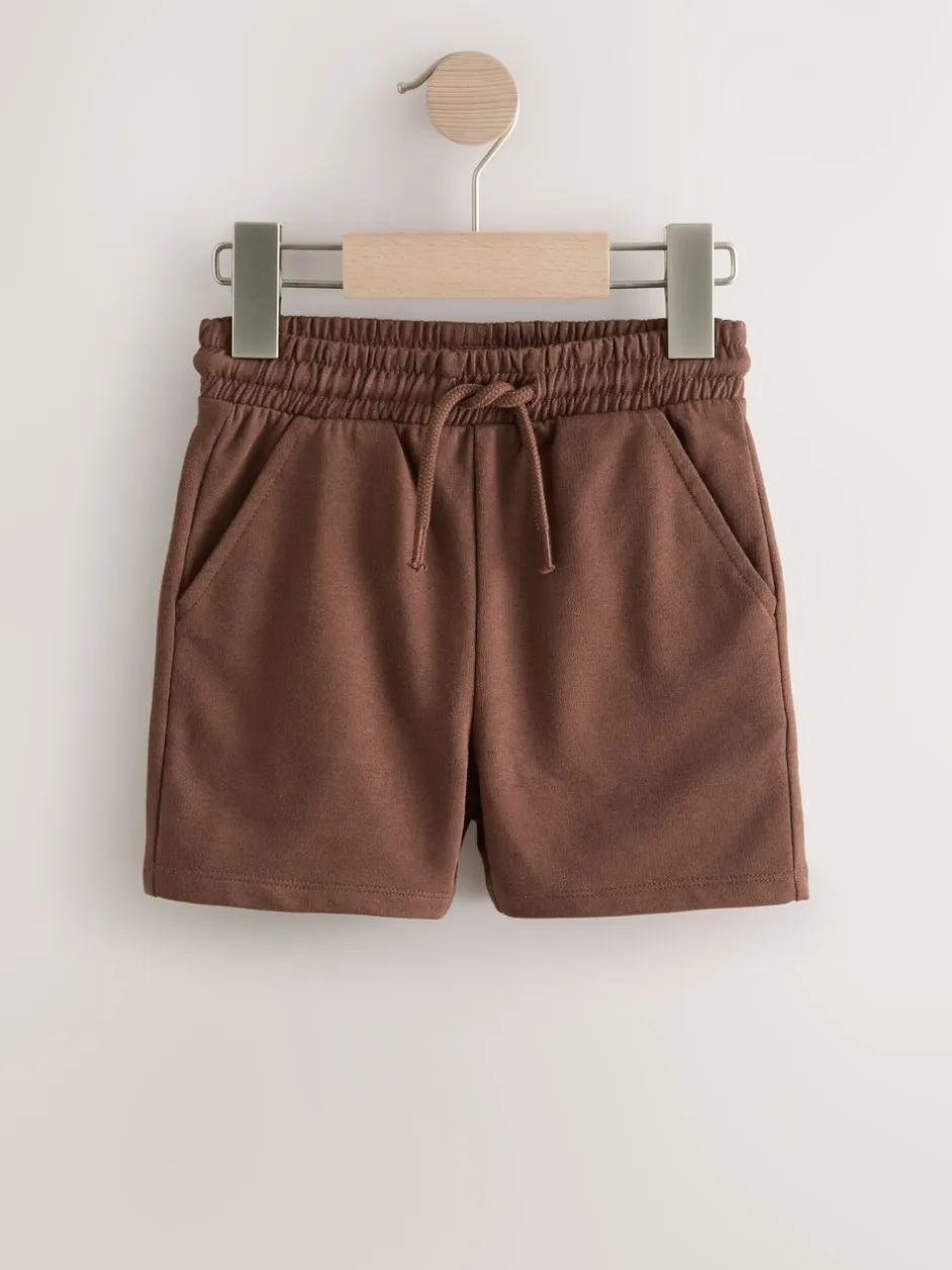 Shorts|Shorts|Next - Verpakking van 3 jersey shorts (3mnd -7jr) Chocolate Brown/Black/Stone/Grey