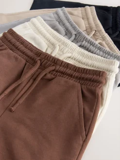 Shorts|Shorts|Next - Verpakking van 3 jersey shorts (3mnd -7jr) Chocolate Brown/Black/Stone/Grey