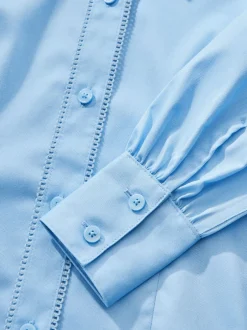 Overhemden En Blouses*Clarks aansluitend schooloverhemd met Lange mouwen