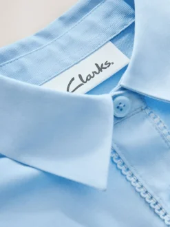 Overhemden En Blouses*Clarks aansluitend schooloverhemd met Lange mouwen
