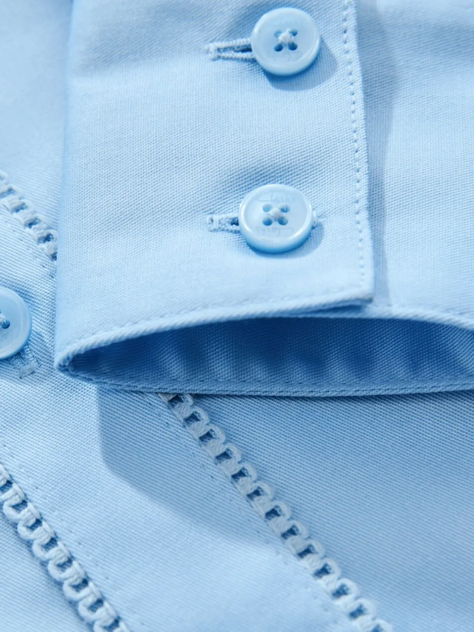 Overhemden En Blouses*Clarks aansluitend schooloverhemd met Lange mouwen