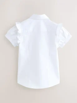 Overhemden En Blouses|Clarks Frill korte mouwen schooloverhemden 2 verpakking