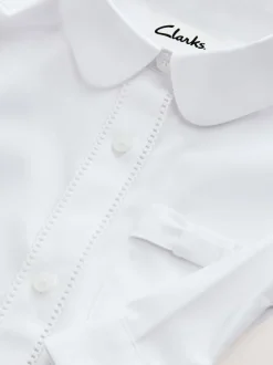 Overhemden En Blouses*Clarks set van 3 schooloverhemden met lange mouwen en strik