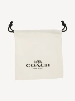 Sieraden*Coach Signature Heart Pearl Choker Necklace
