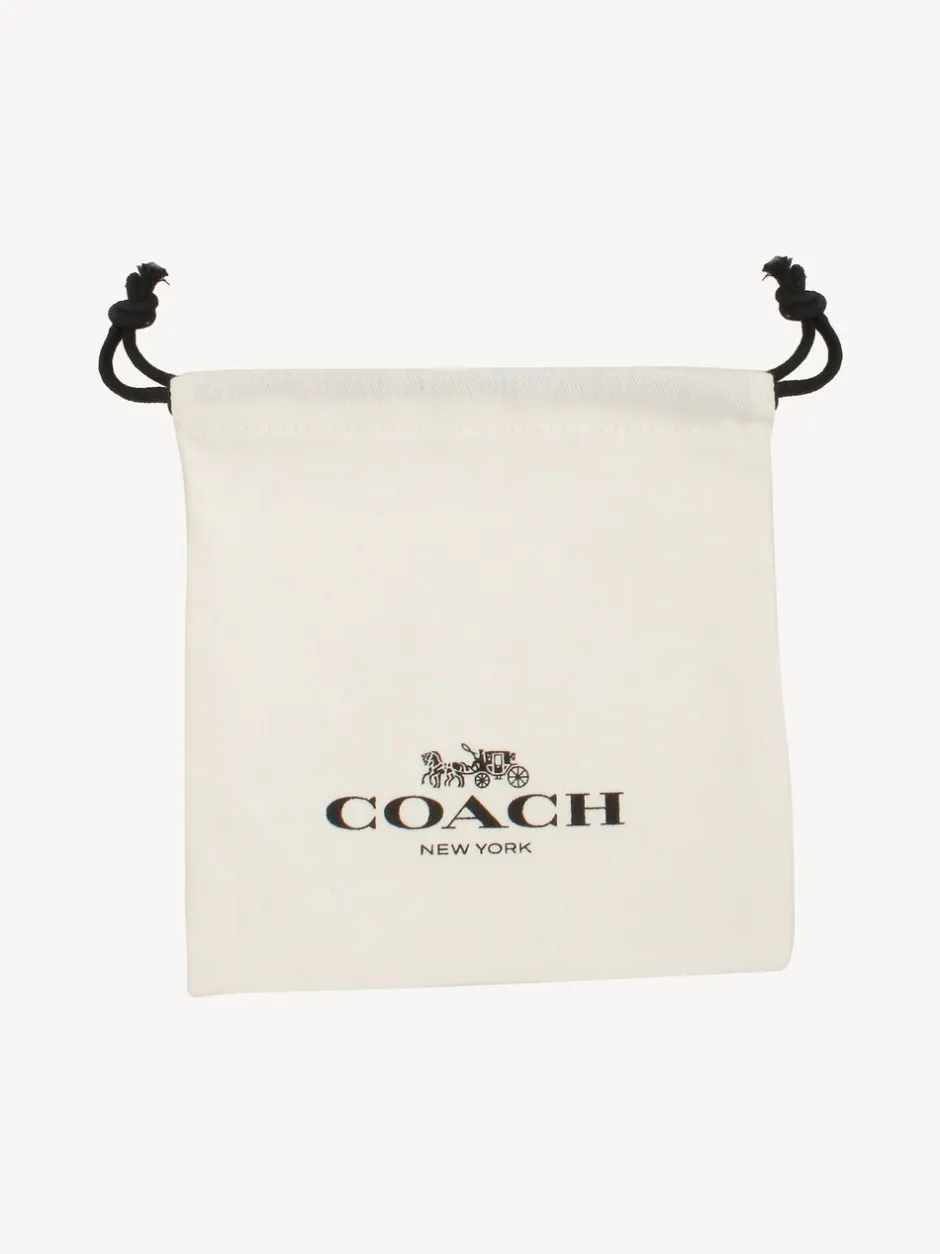 Sieraden*Coach Signature Heart Pearl Choker Necklace
