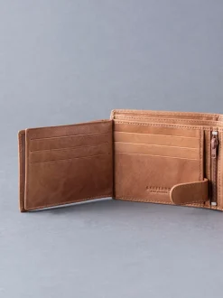Portemonnees|Lakeland Leather - - Burneside - Portemonnee Cognacbruin