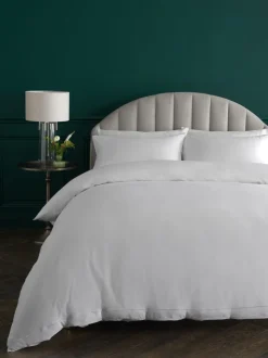 Beddengoedsets En Dekbedovertrekken|Next Collection Luxe 300-draads 100% katoensatijnen luxe dekbedovertrek- en kussensloopset