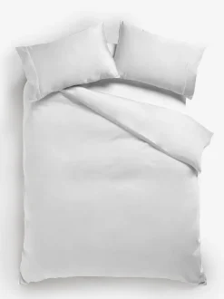 Beddengoedsets En Dekbedovertrekken|Next Collection Luxe 300-draads 100% katoensatijnen luxe dekbedovertrek- en kussensloopset