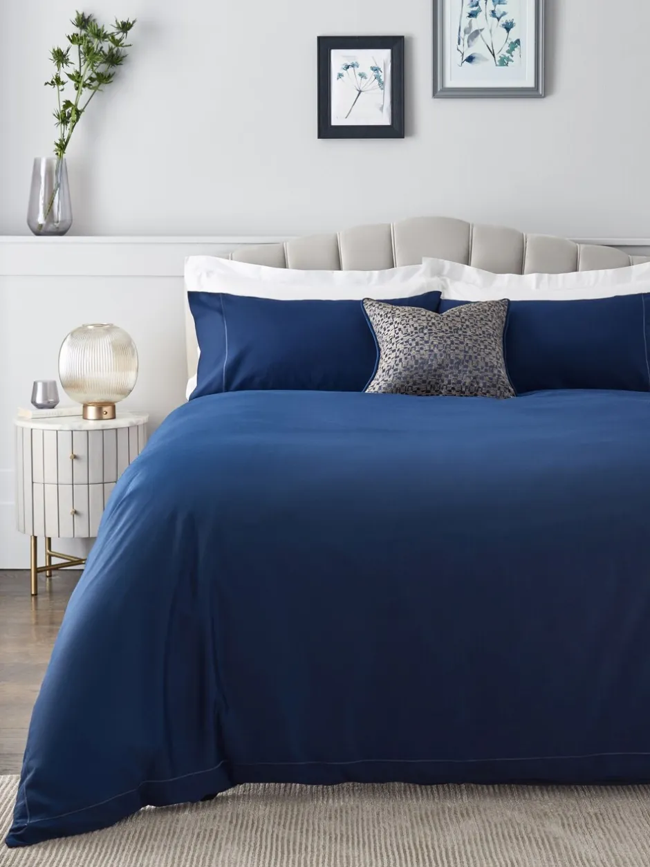 Beddengoedsets En Dekbedovertrekken|Next Collection Luxe 300-draads 100% katoensatijnen luxe dekbedovertrek- en kussensloopset