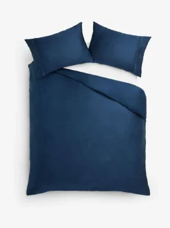 Beddengoedsets En Dekbedovertrekken|Next Collection Luxe 300-draads 100% katoensatijnen luxe dekbedovertrek- en kussensloopset