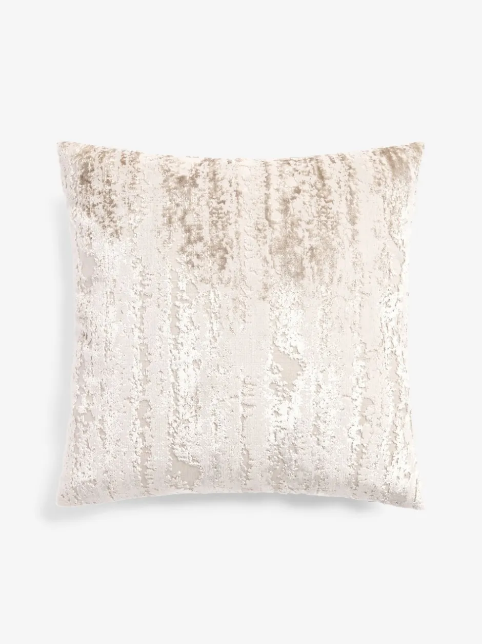Kussentjes En Plaids|Kussentjes En Plaids|Next Collection Luxe Fem Chic Velvet Abstract Cushion Medium naturel