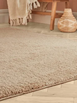 Vloerkleden En Lopers|Vloerkleden En Lopers|Next Comfortabel, wasbaar, hoogpolig vloerkleed Natuurlijk