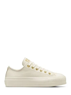 Sneakers*Converse Chuck Taylor All Star Lift Mono leren lage sneakers