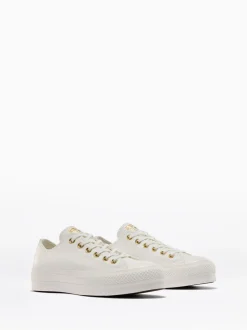 Sneakers*Converse Chuck Taylor All Star Lift Mono leren lage sneakers